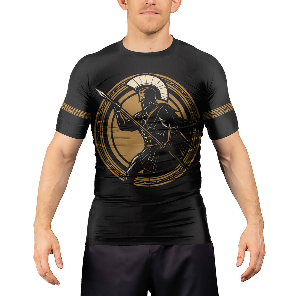 Rashninja Spartan Spearlord Men's Short Sleeve Rash Guard