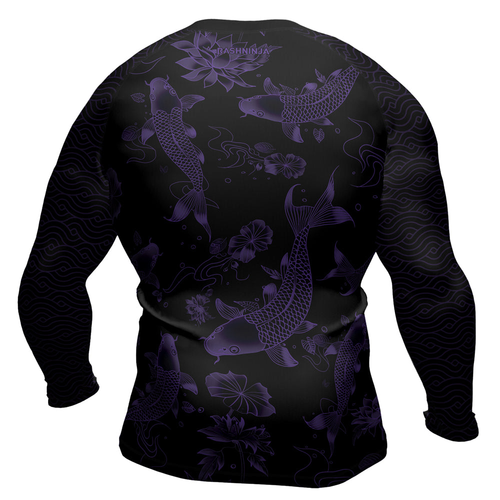 Rashninja Samurai Koi Valor Men's Long Sleeve Rash Guard