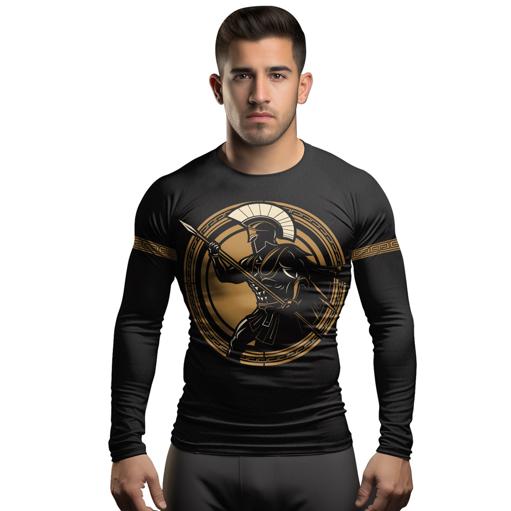 Rashninja Spartan Spearlord Men's Long Sleeve Rash Guard