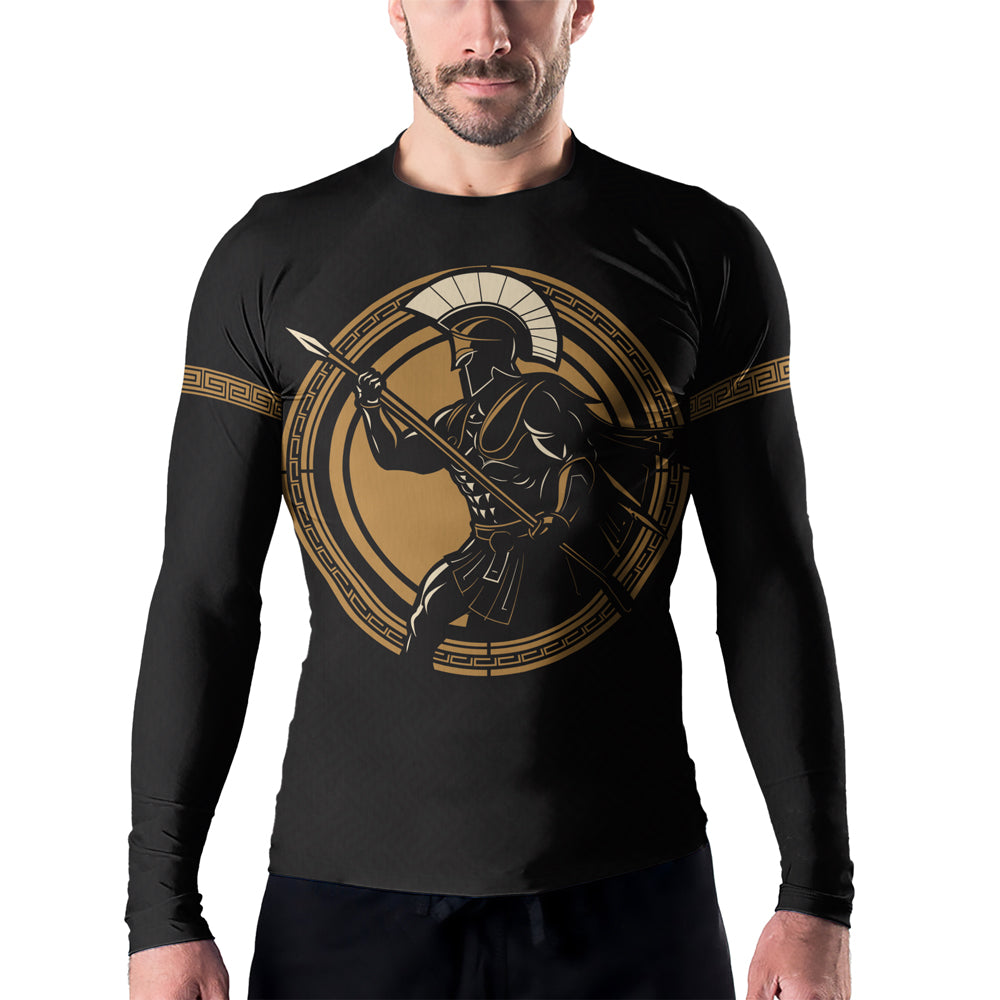 Rashninja Spartan Spearlord Men's Long Sleeve Rash Guard