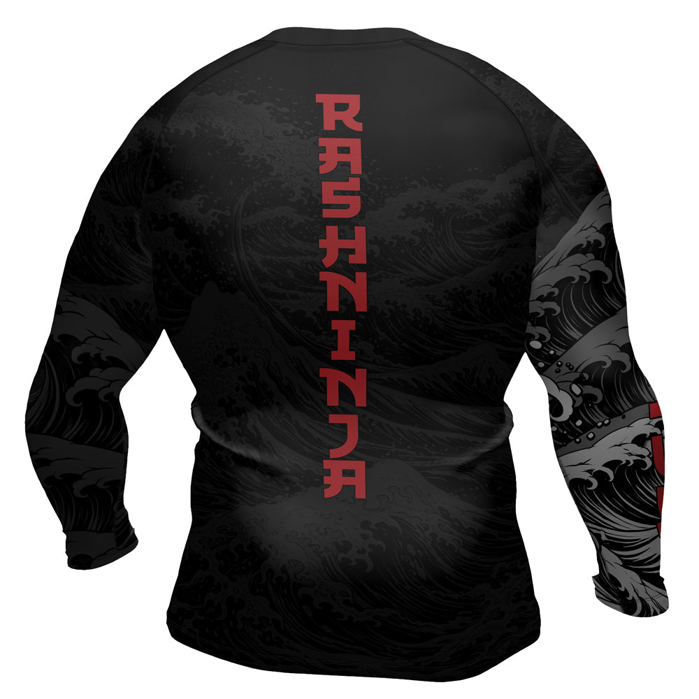 Rashninja Dragon Shadow Men's Long Sleeve Rash Guard