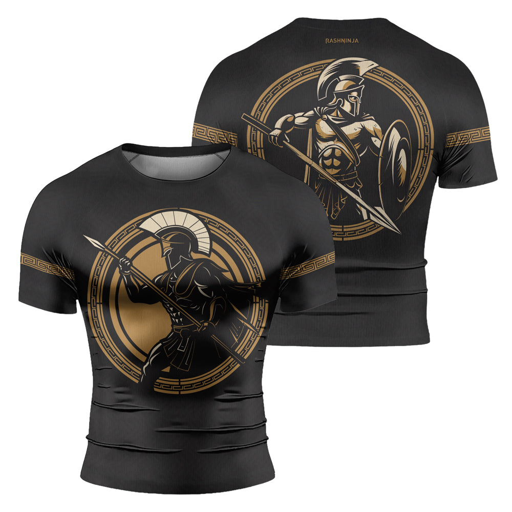 Rashninja Spartan Spearlord Men's Short Sleeve Rash Guard