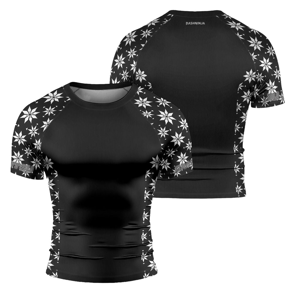 Rashninja Camouflage Black Fusion Men's Long Sleeve Rash Guard