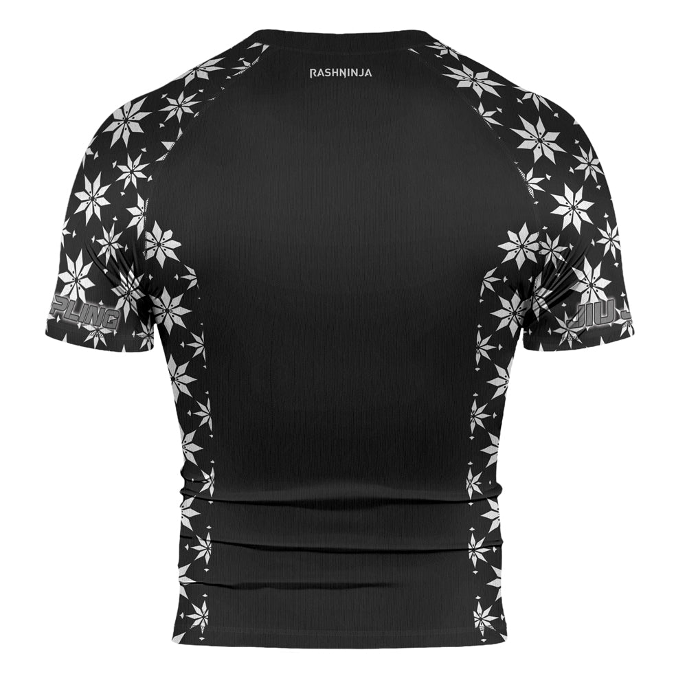 Rashninja Camouflage Black Fusion Men's Long Sleeve Rash Guard