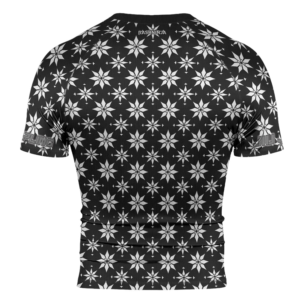 Rashninja Camouflage Black Fusion Men's Long Sleeve Rash Guard