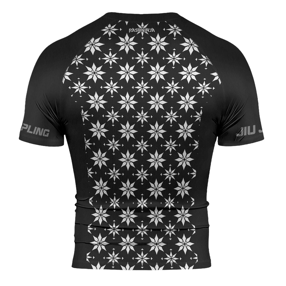 Rashninja Camouflage Black Fusion Men's Long Sleeve Rash Guard
