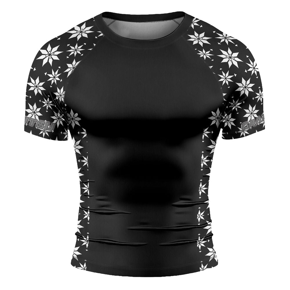 Rashninja Camouflage Black Fusion Men's Long Sleeve Rash Guard