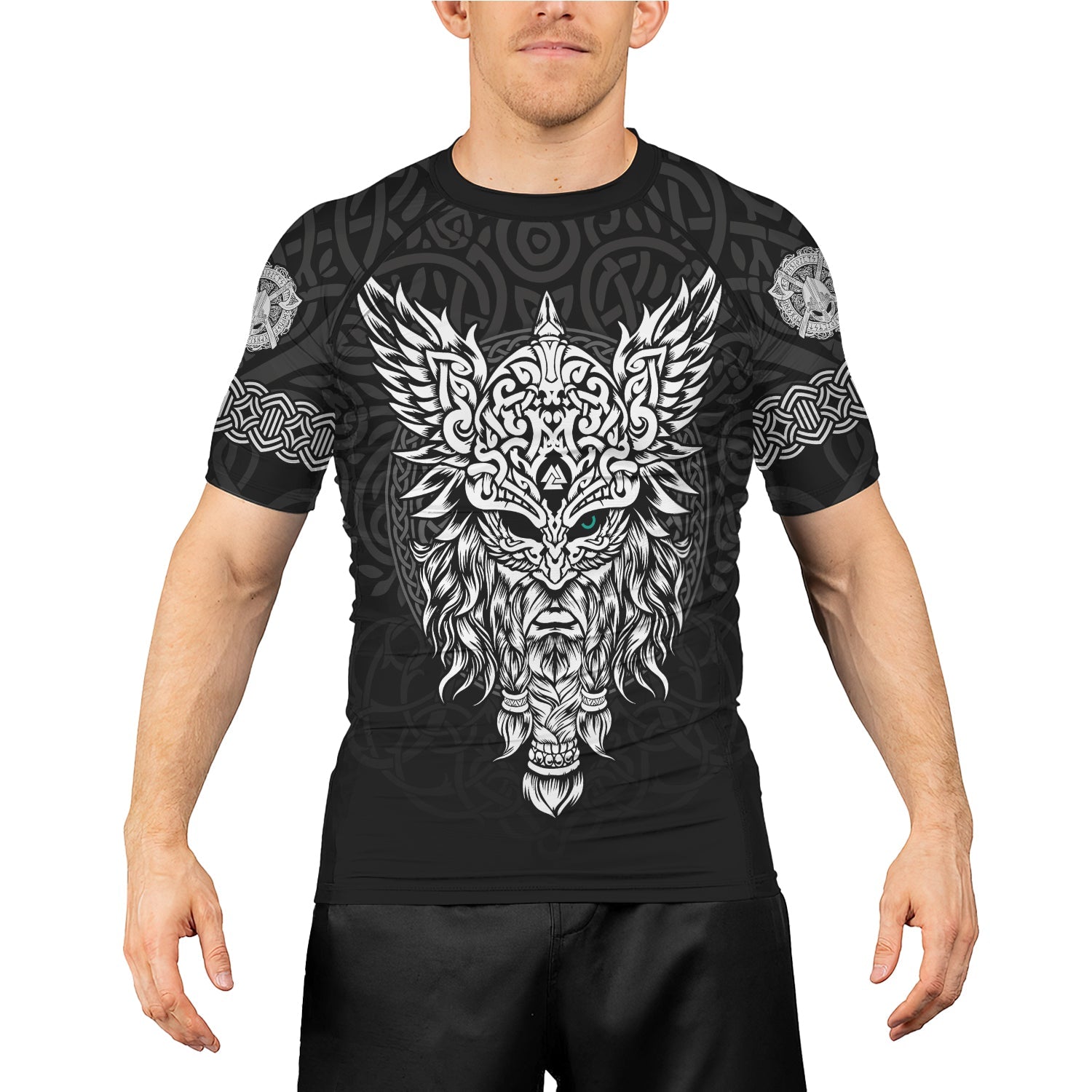 Rashninja Valhalla King Men's Short Sleeve Rash Guard