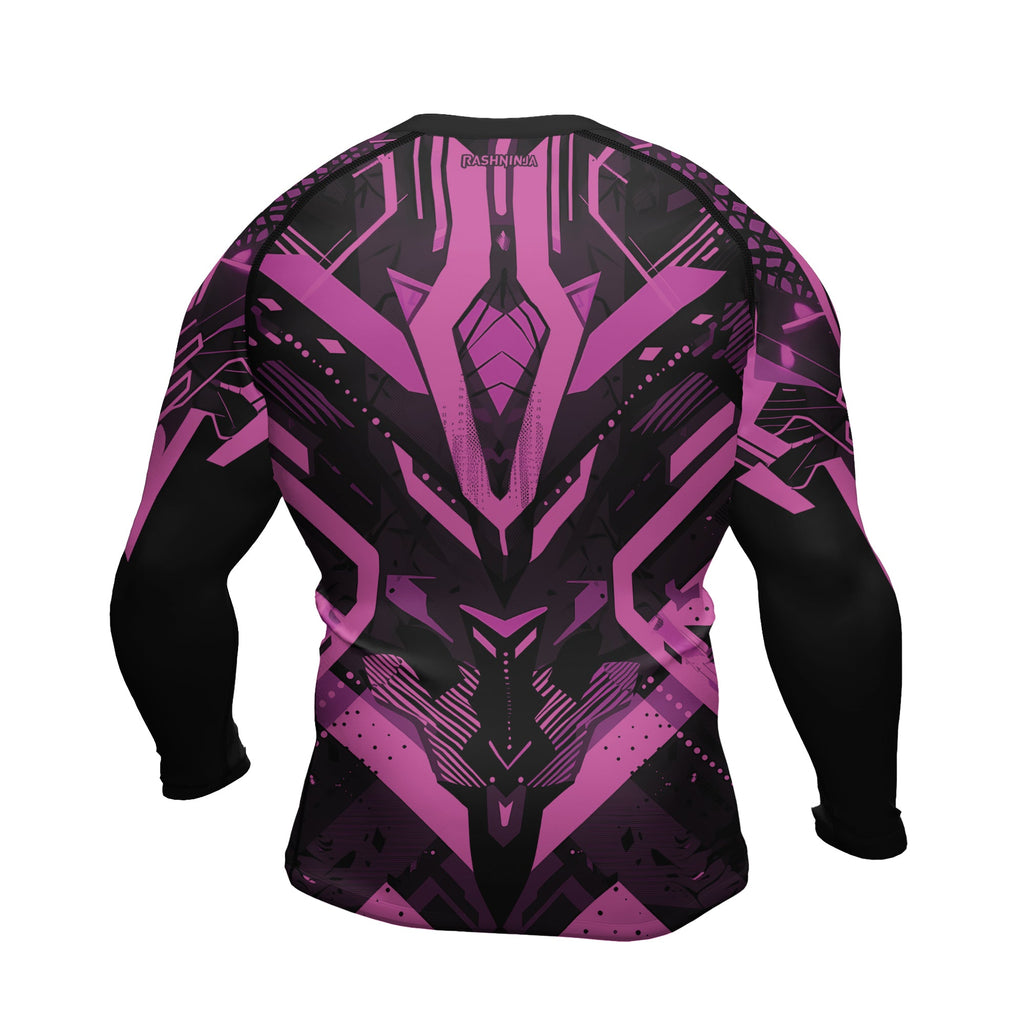 Rashninja Cyber Mech Guardian Men's Long Sleeve Rash Guard