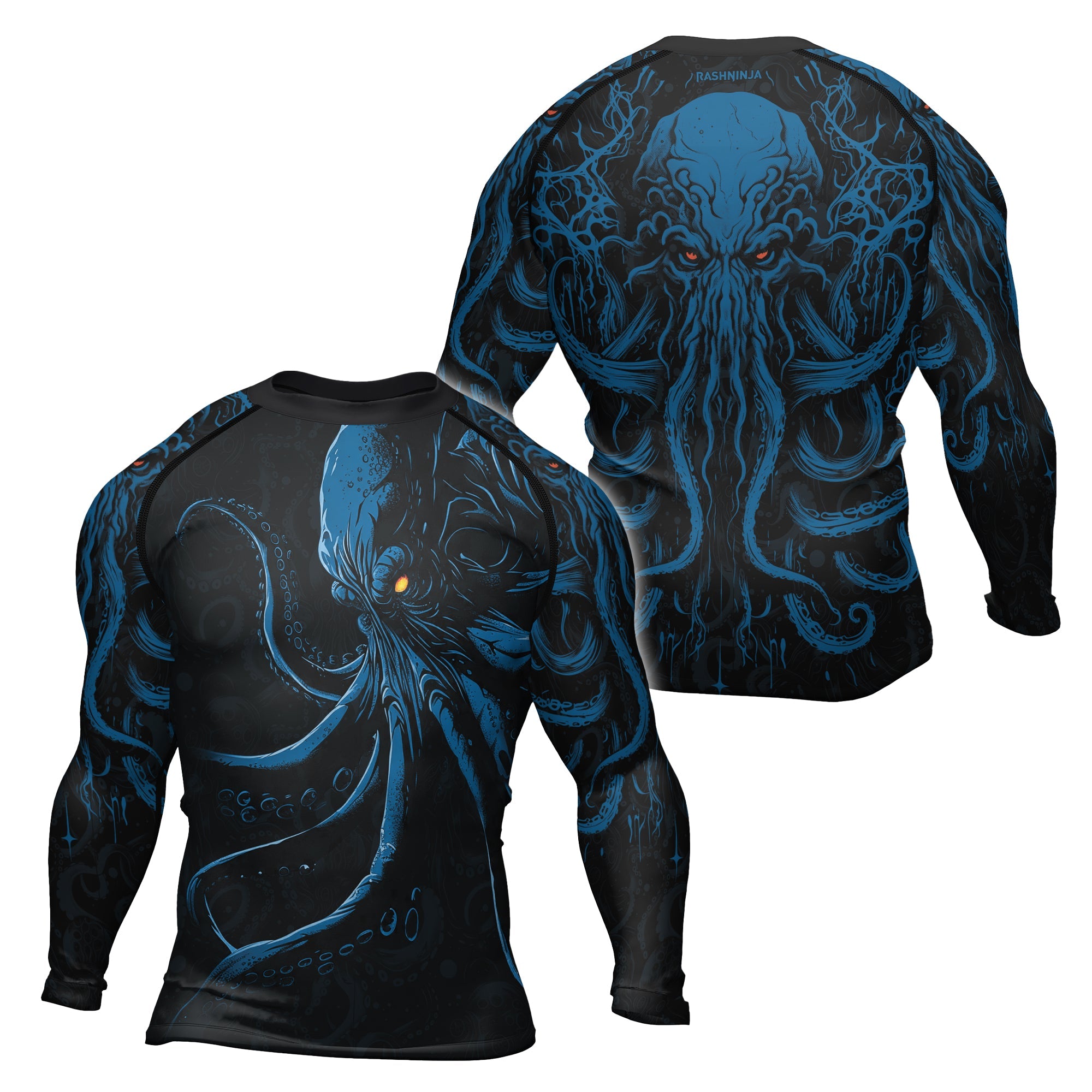 Rashninja Tentacle Tyrant Men's Long Sleeve Rash Guard