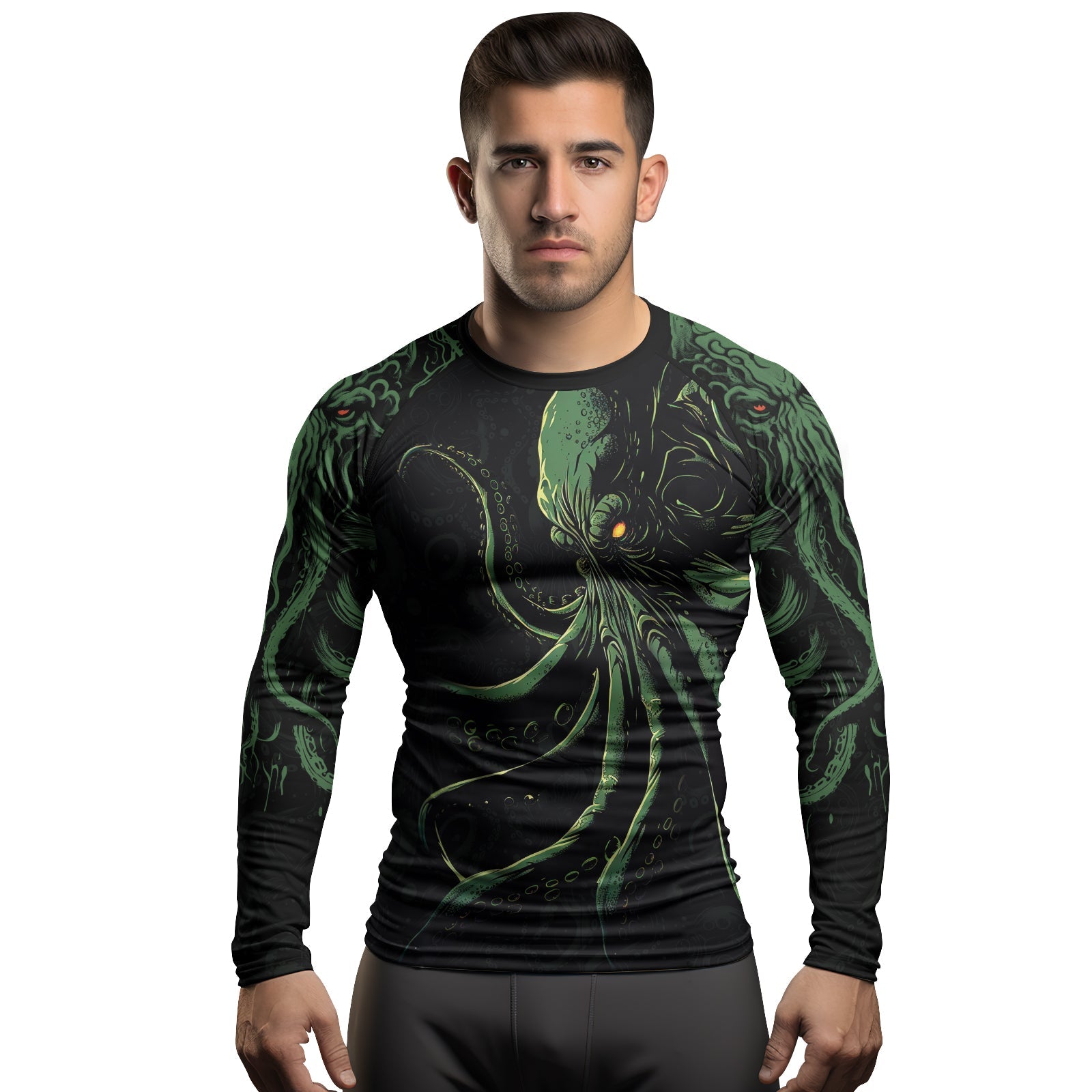 Rashninja Tentacle Tyrant Men's Long Sleeve Rash Guard