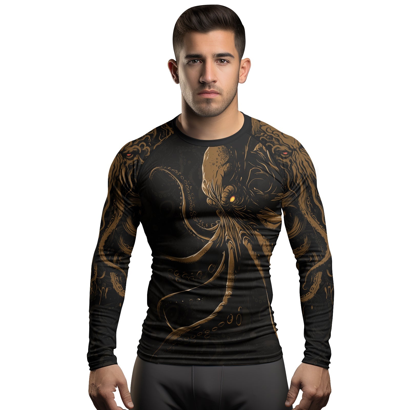 Rashninja Tentacle Tyrant Men's Long Sleeve Rash Guard