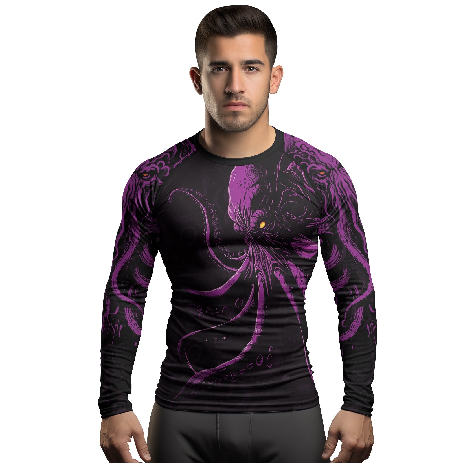 Rashninja Tentacle Tyrant Men's Long Sleeve Rash Guard