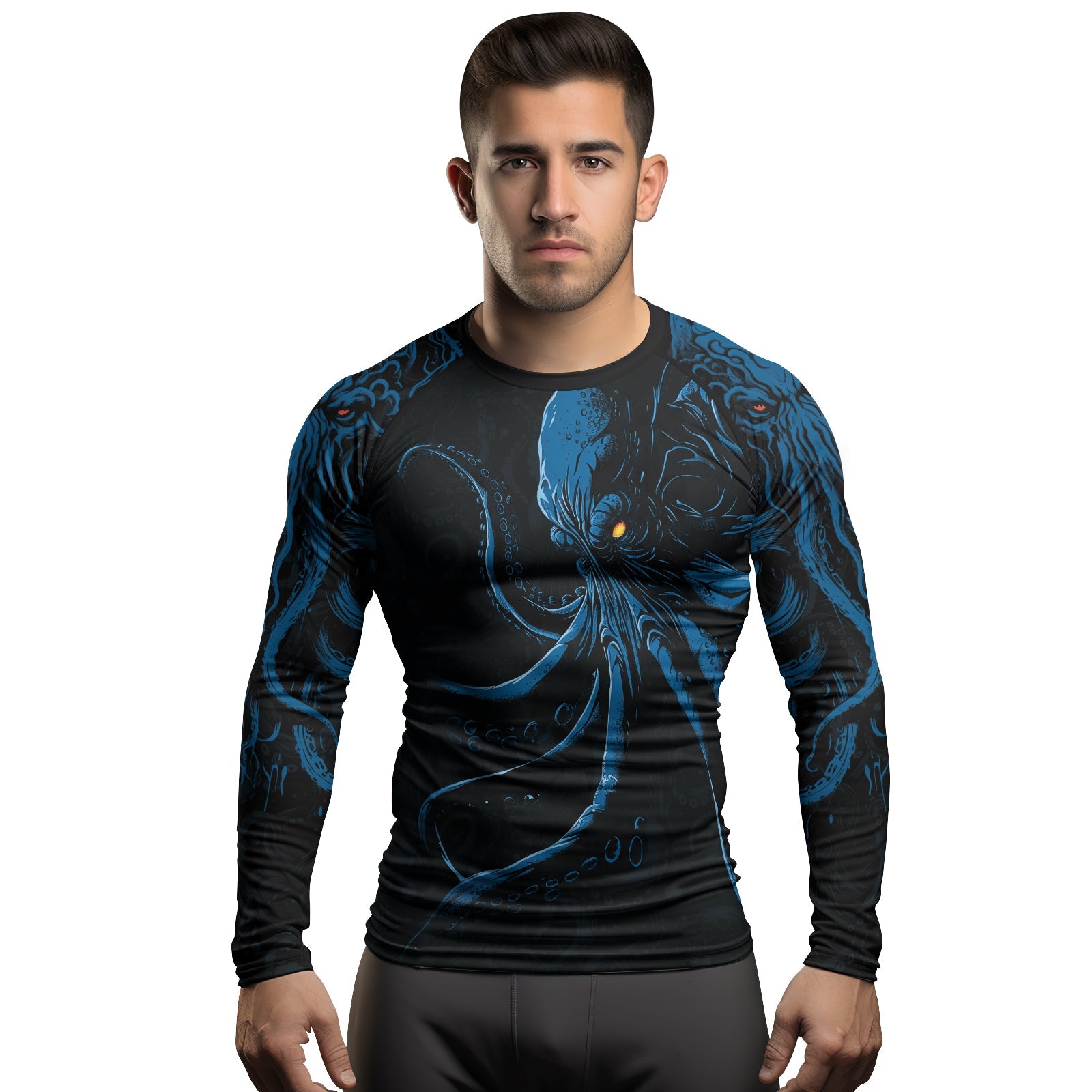 Rashninja Tentacle Tyrant Men's Long Sleeve Rash Guard