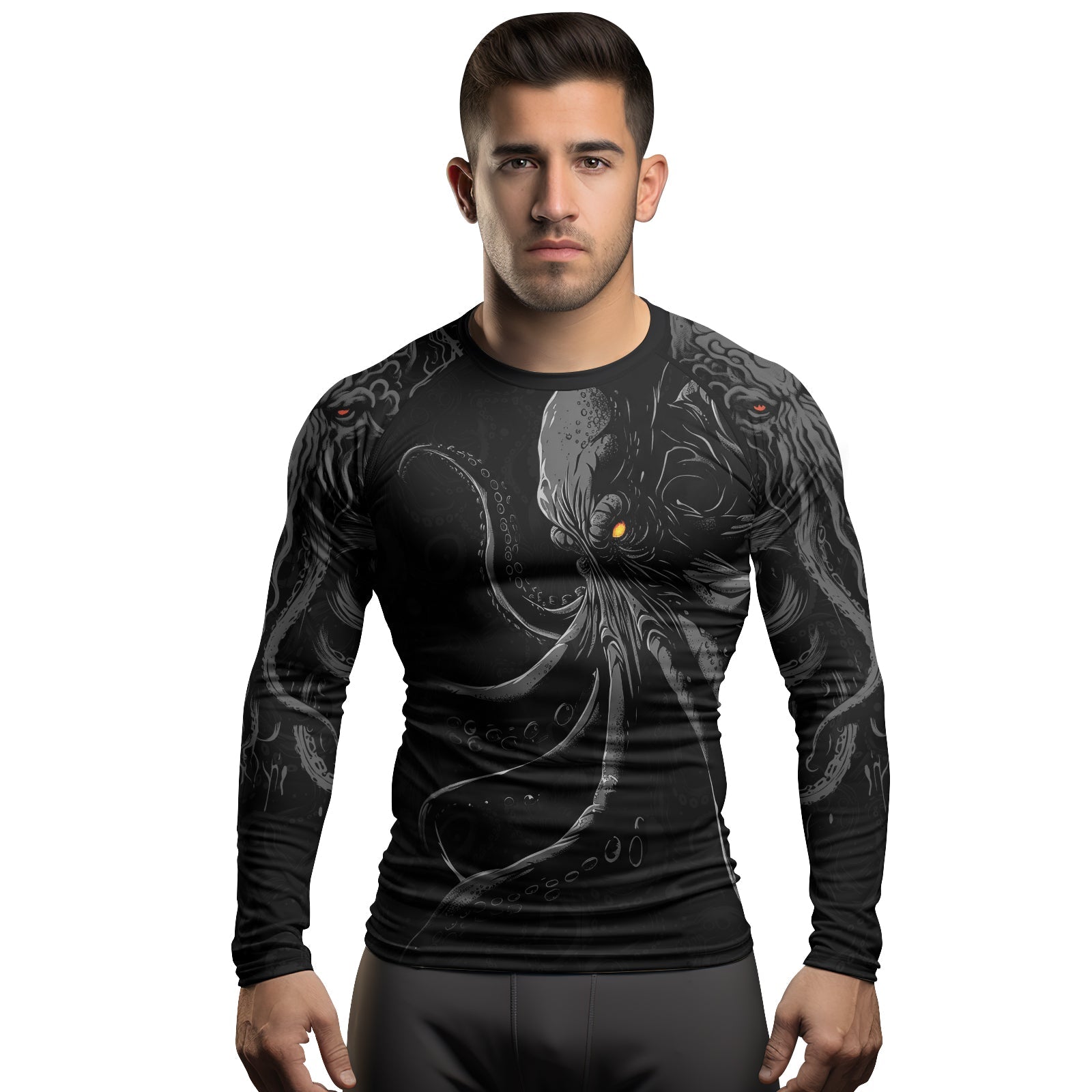 Rashninja Tentacle Tyrant Men's Long Sleeve Rash Guard