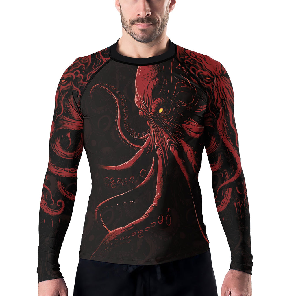 Rashninja Tentacle Tyrant Men's Long Sleeve Rash Guard