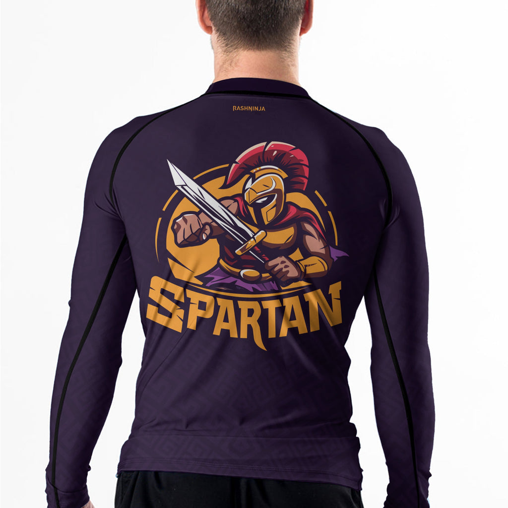 Rashninja Spartan Defender Men's Long Sleeve Rash Guard