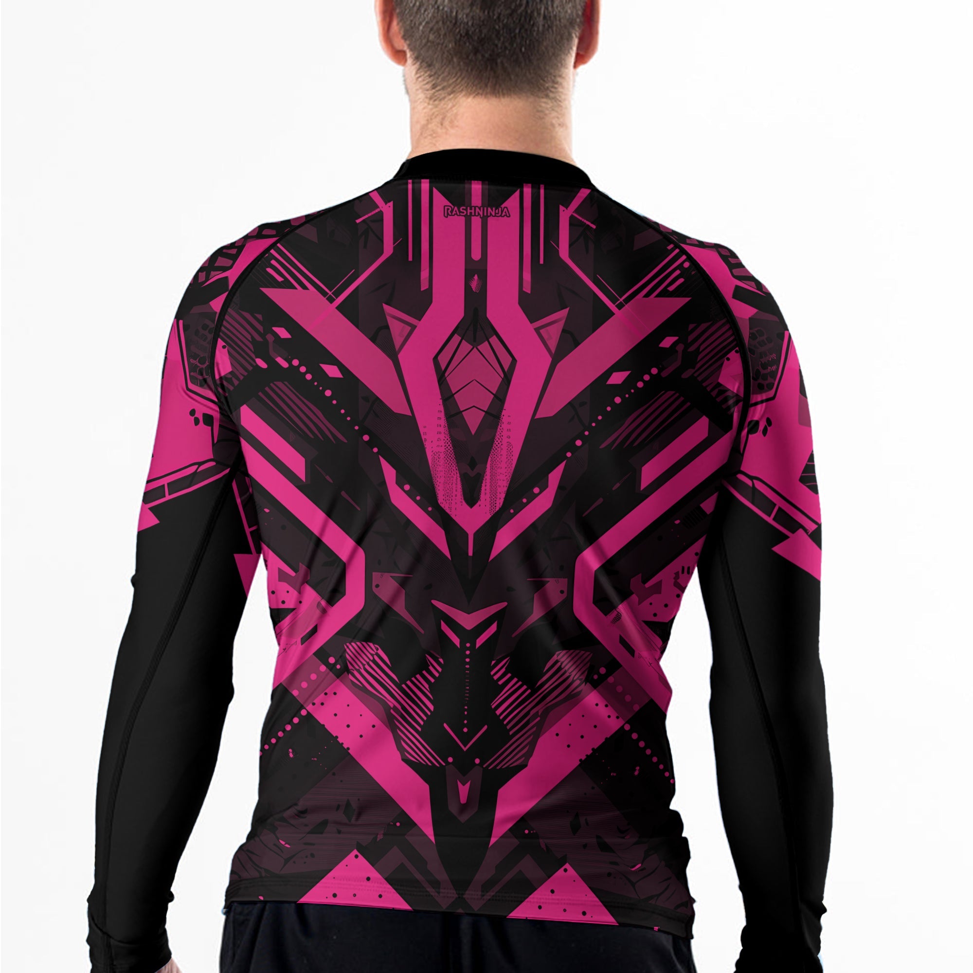 Rashninja Cyber Mech Guardian Men's Long Sleeve Rash Guard