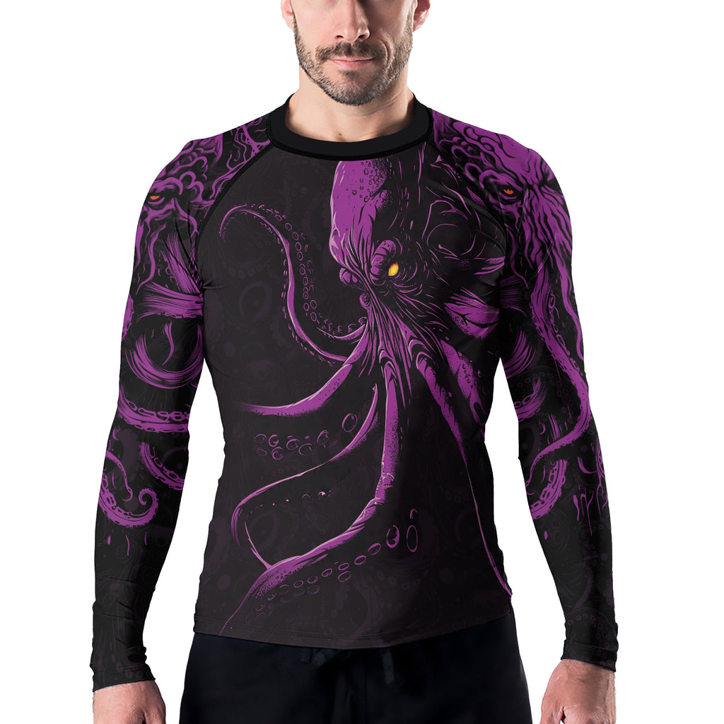 Rashninja Tentacle Tyrant Men's Long Sleeve Rash Guard