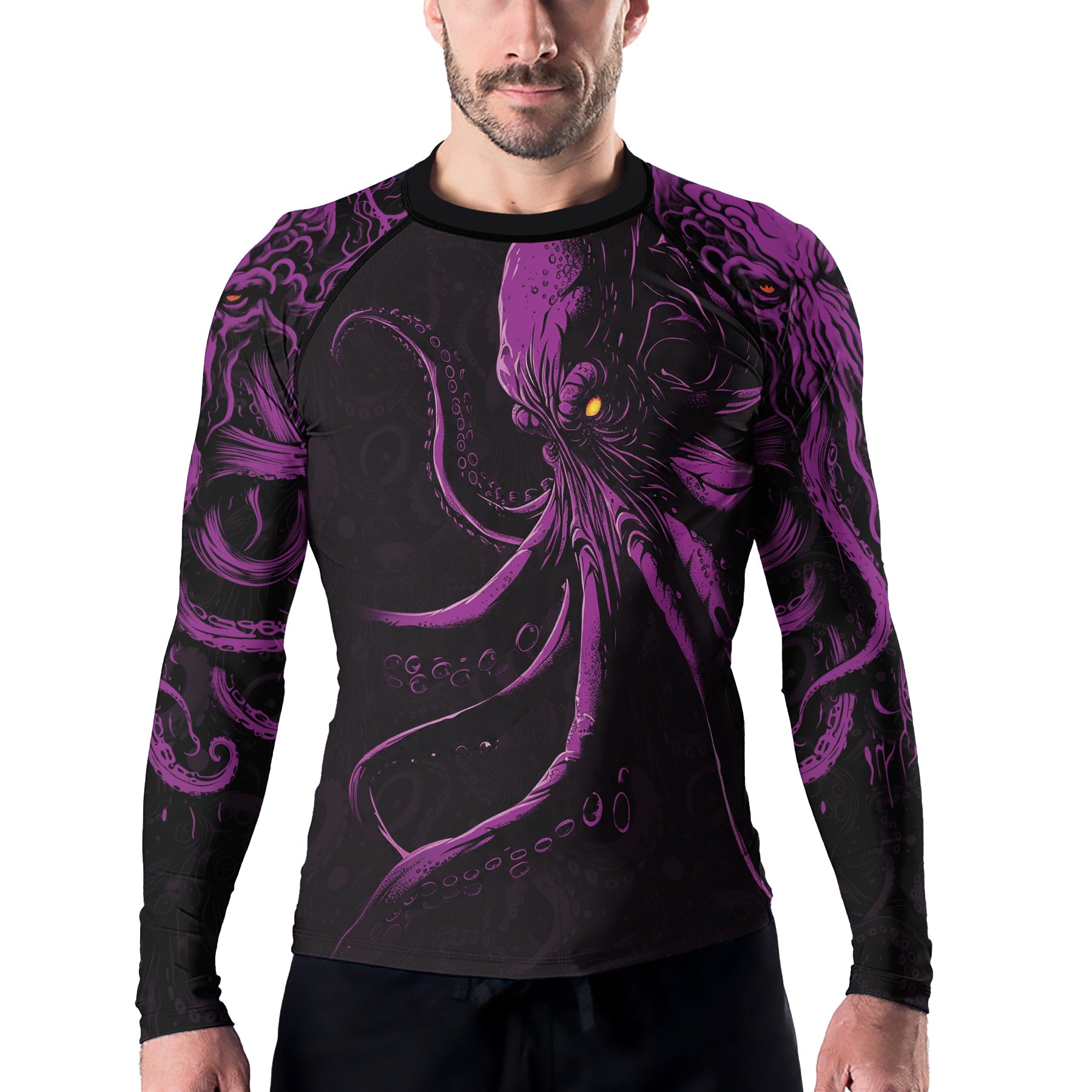 Rashninja Tentacle Tyrant Men's Long Sleeve Rash Guard