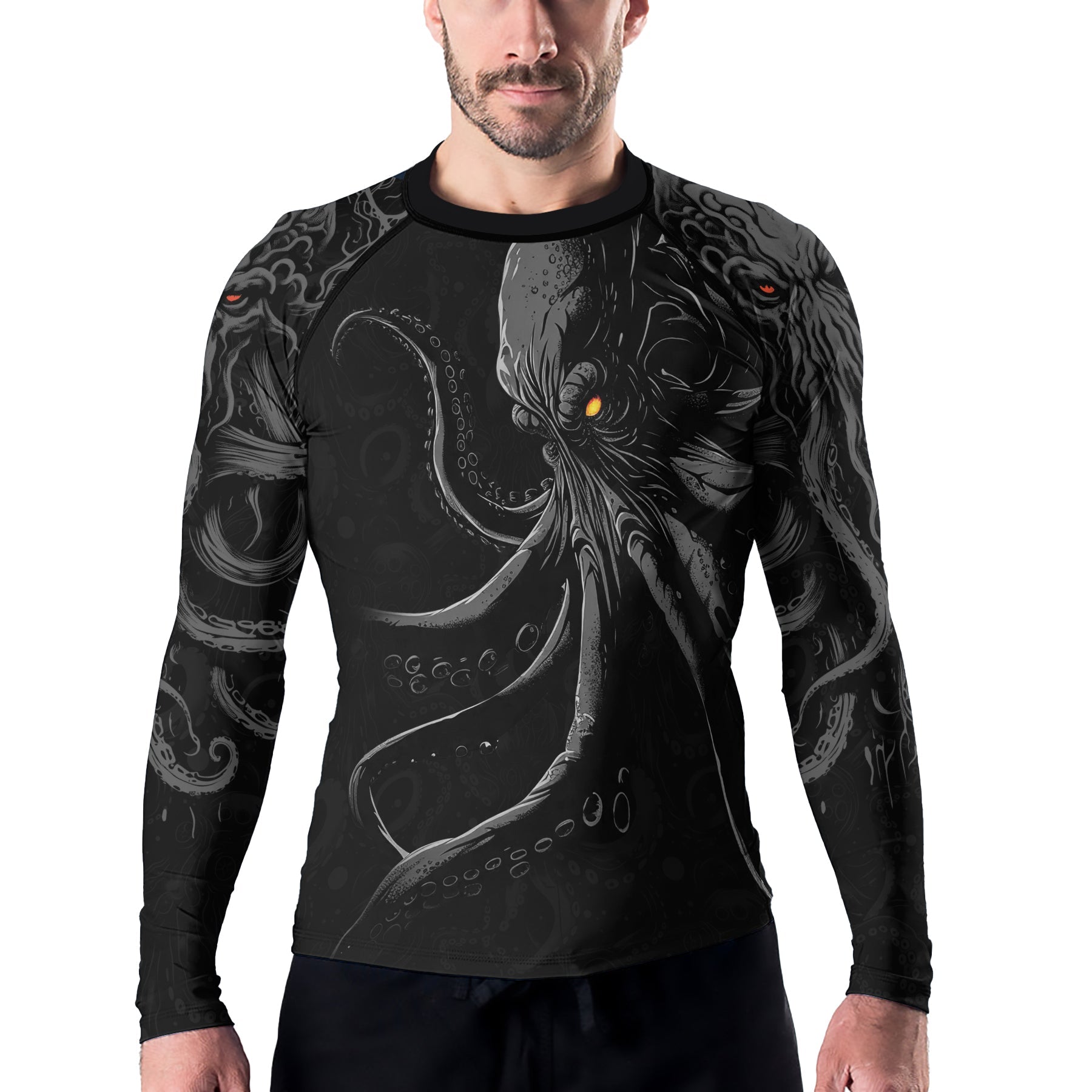 Rashninja Tentacle Tyrant Men's Long Sleeve Rash Guard
