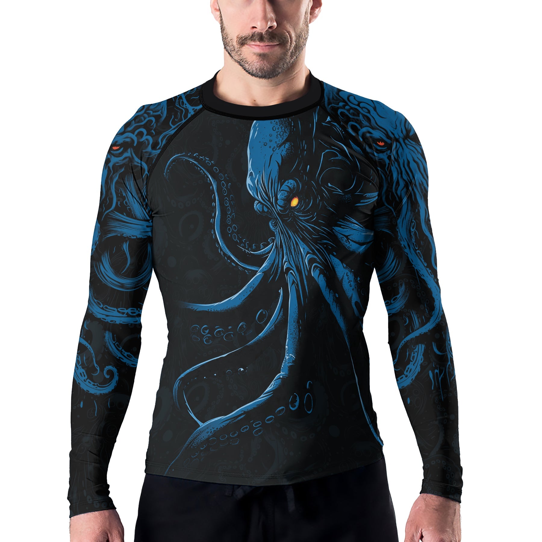 Rashninja Tentacle Tyrant Men's Long Sleeve Rash Guard