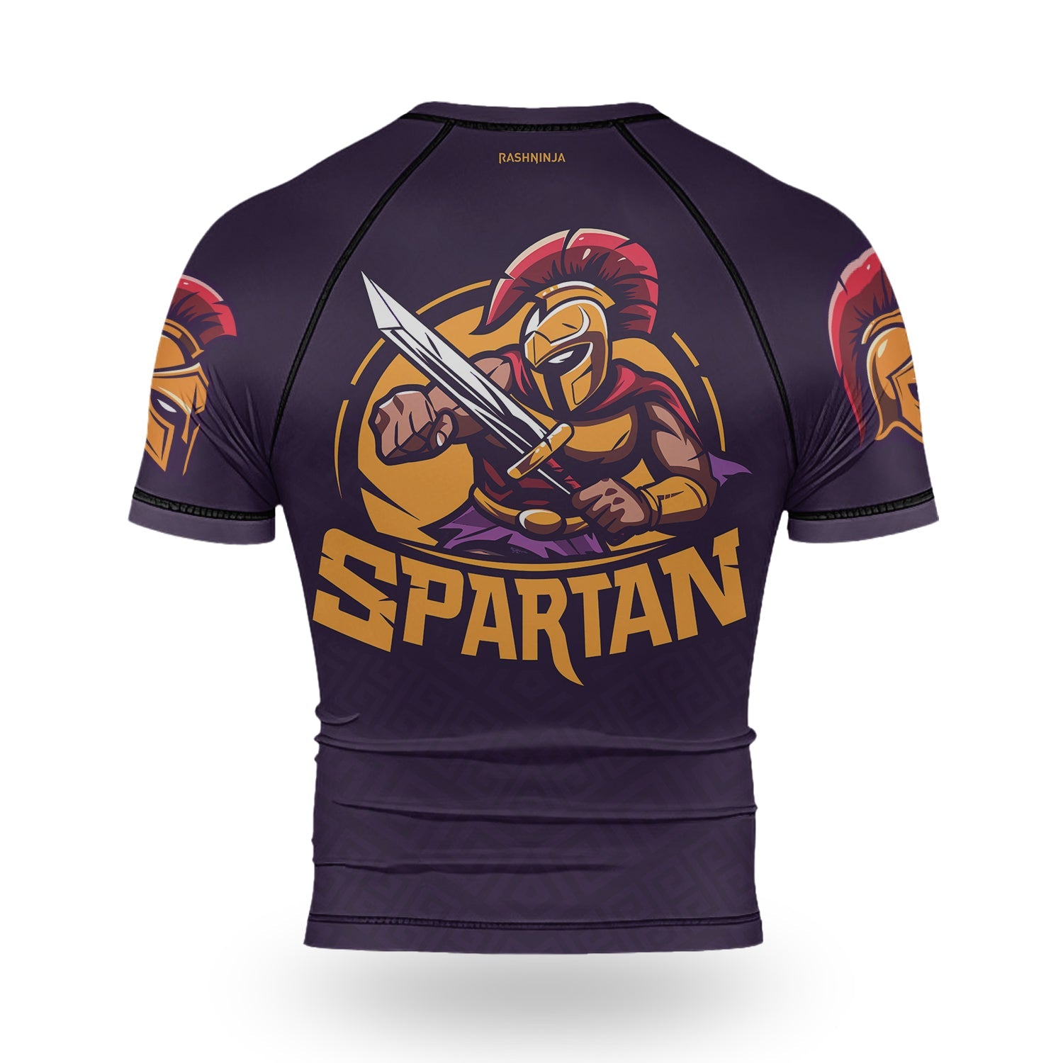Rashninja Spartan Defender Men's Short Sleeve Rash Guard