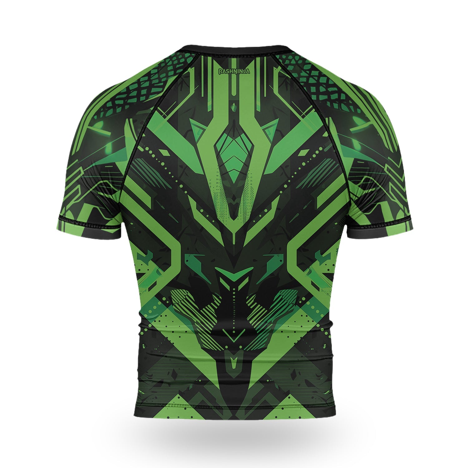 Rashninja Cyber Mech Guardian Men's Short Sleeve Rash Guard