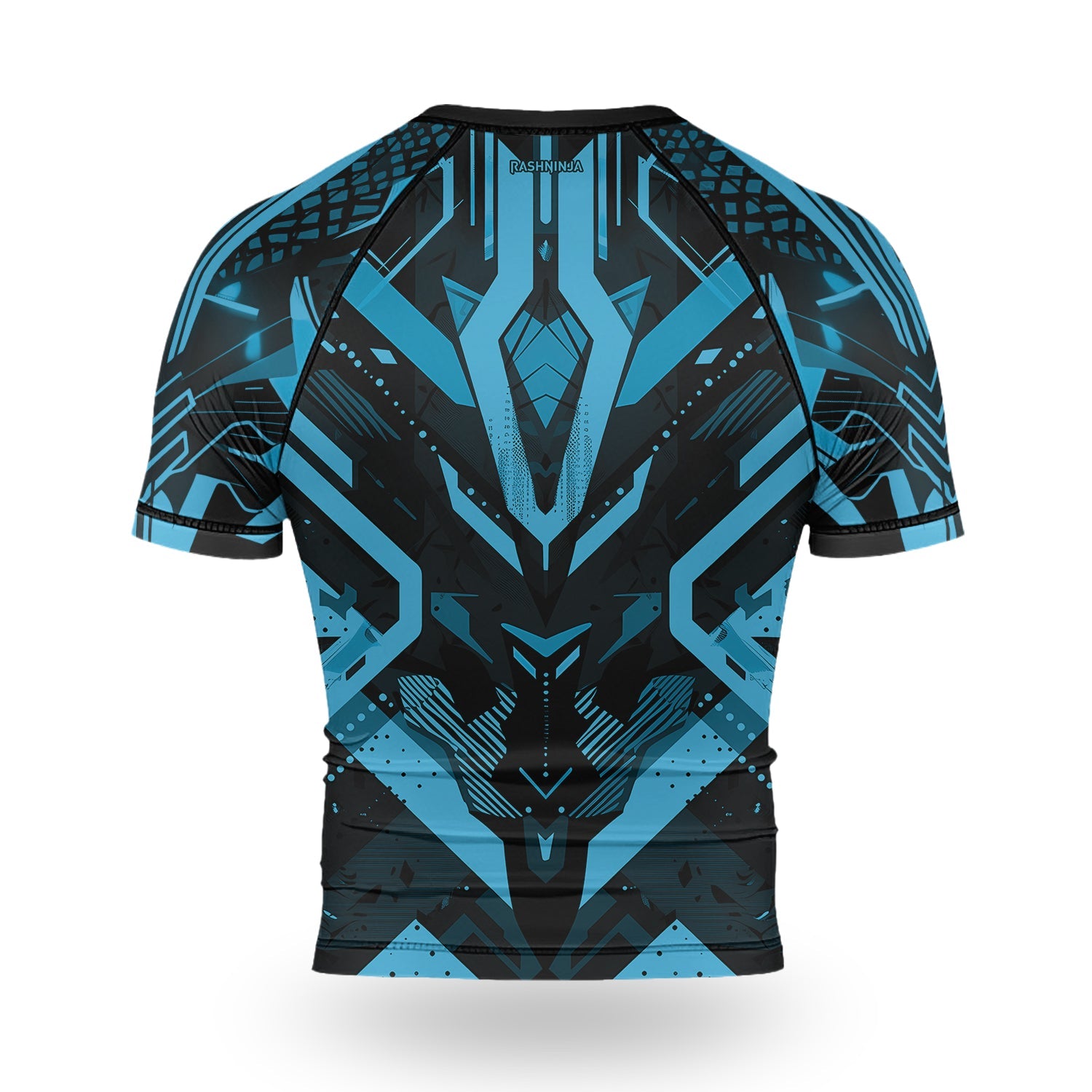 Rashninja Cyber Mech Guardian Men's Short Sleeve Rash Guard
