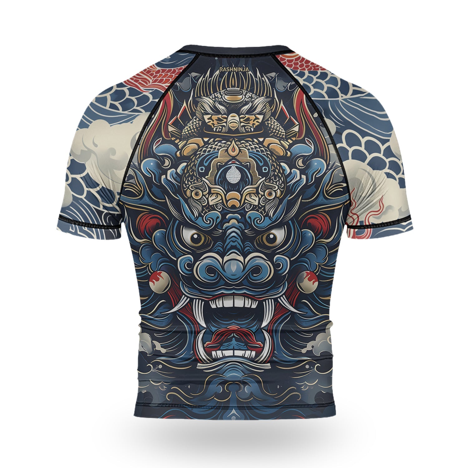 Rashninja Dragon Fury Reign Men's Short Sleeve Rash Guard