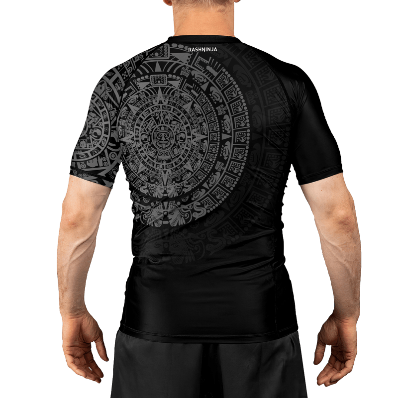 Rashninja Aztec Ranked Men's Short Sleeve Rash Guard