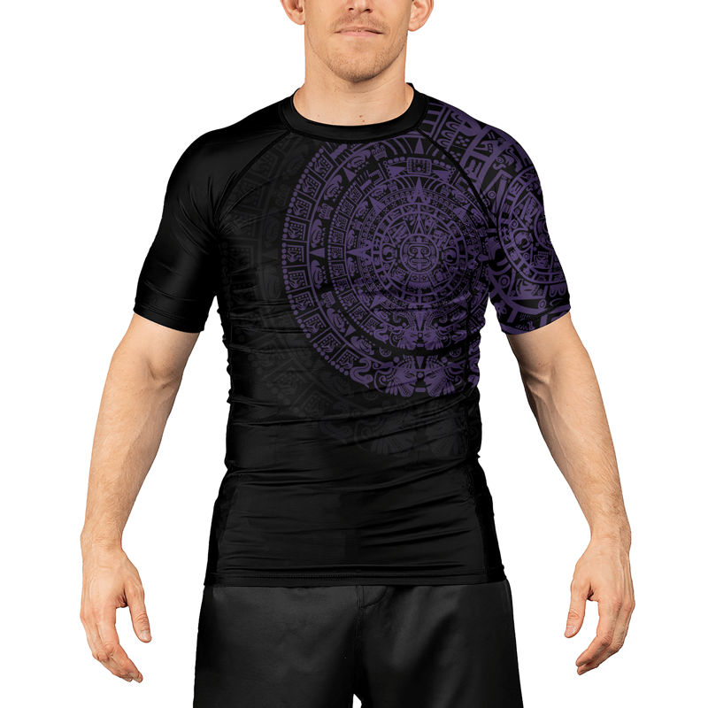 Rashninja Aztec Ranked Men's Short Sleeve Rash Guard