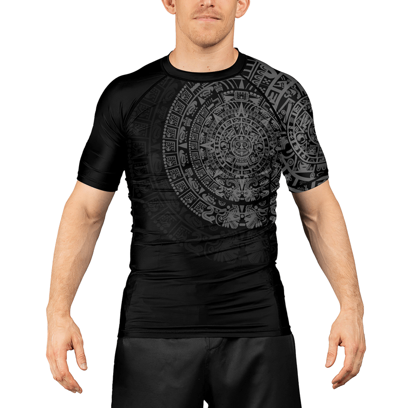 Rashninja Aztec Ranked Men's Short Sleeve Rash Guard