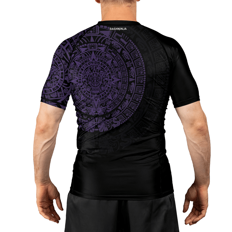 Rashninja Aztec Ranked Men's Short Sleeve Rash Guard