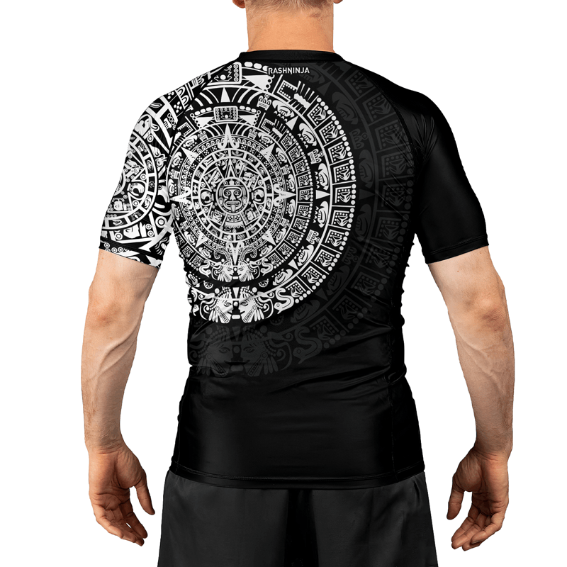 Rashninja Aztec Ranked Men's Short Sleeve Rash Guard
