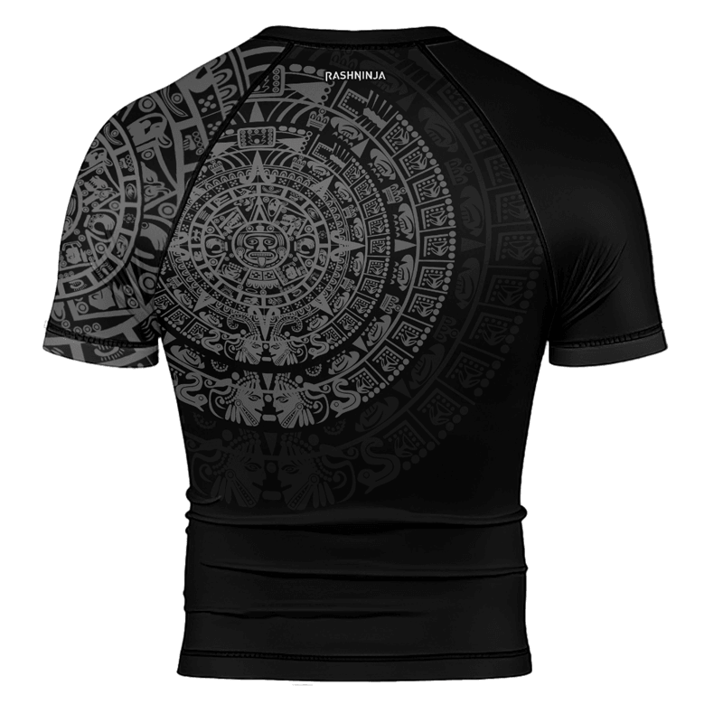 Rashninja Aztec Ranked Men's Short Sleeve Rash Guard