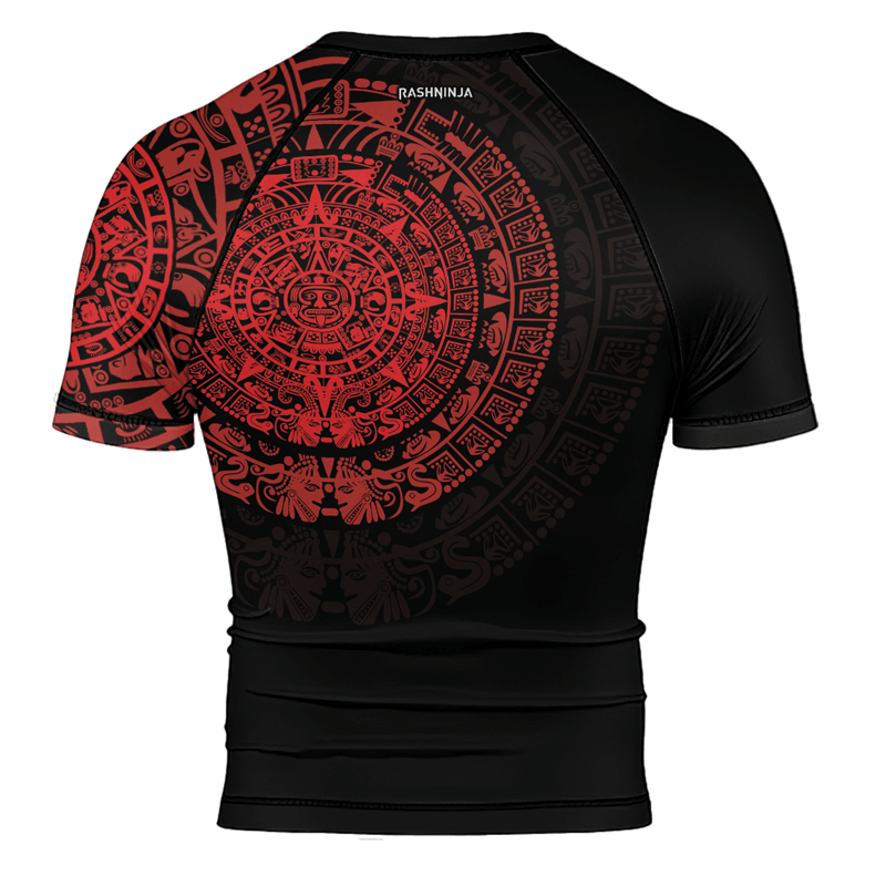 Rashninja Aztec Ranked Men's Short Sleeve Rash Guard
