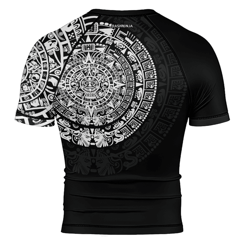 Rashninja Aztec Ranked Men's Short Sleeve Rash Guard
