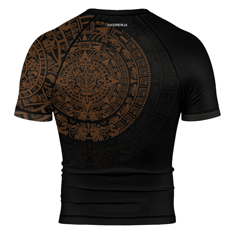 Rashninja Aztec Ranked Men's Short Sleeve Rash Guard