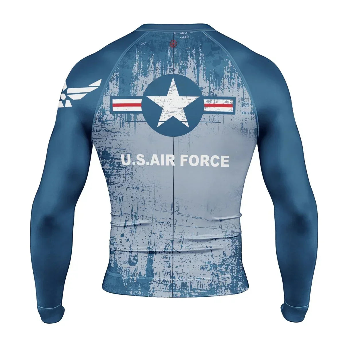 Air Force Veteran Men's Long Sleeve Rash Guard
