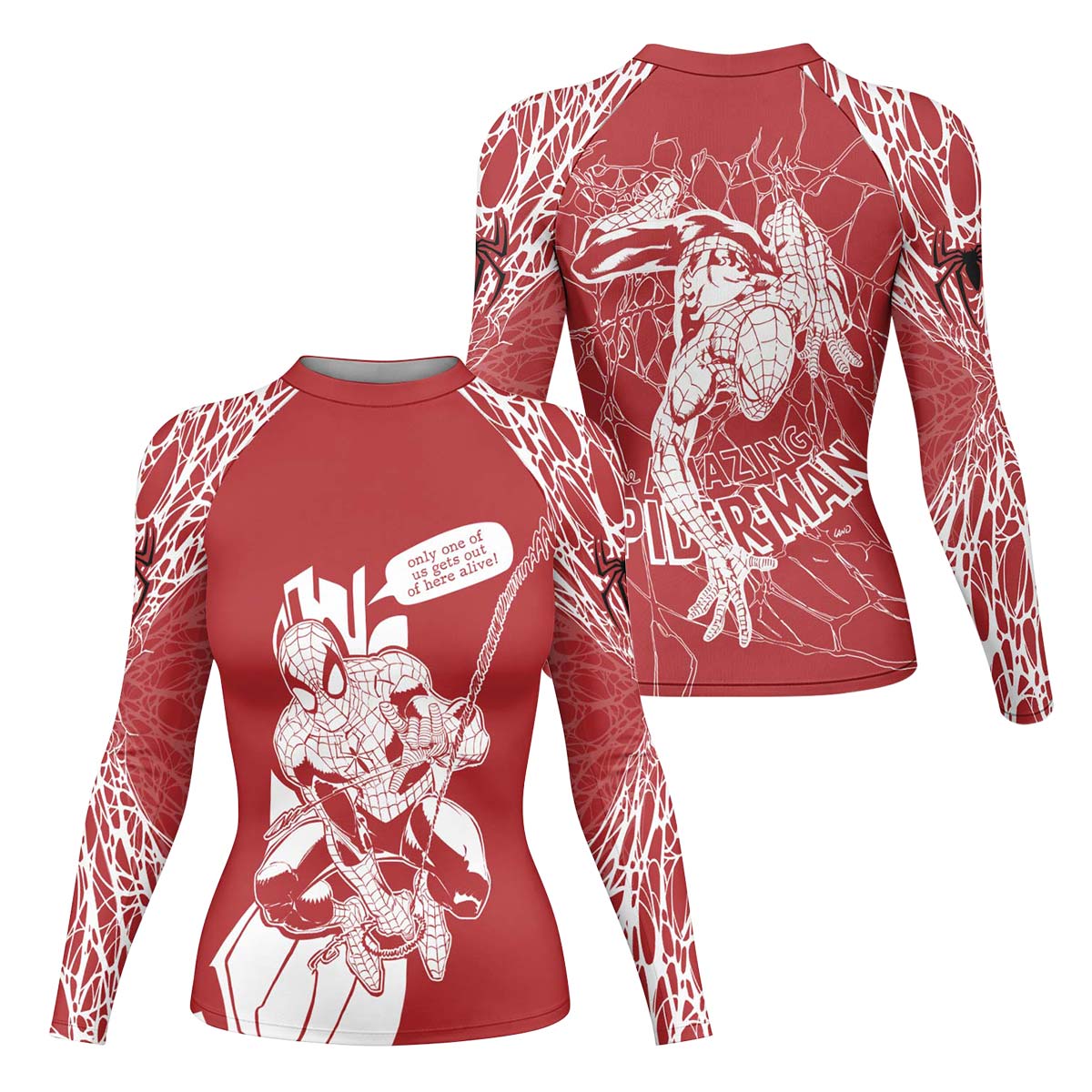 Amazing Spider Man Rash Guard