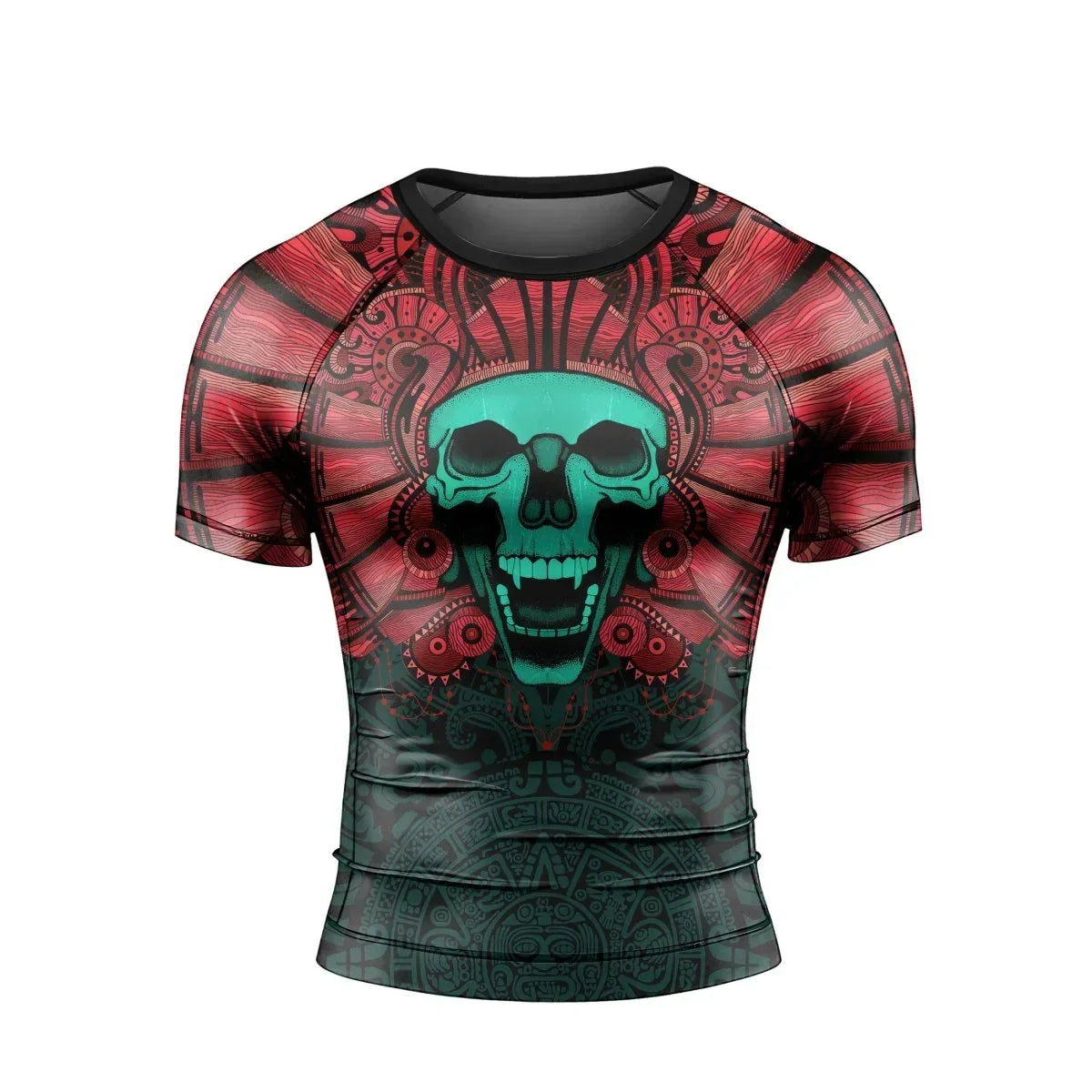 Aztec Heritage Men's Short Sleeve Rash Guard