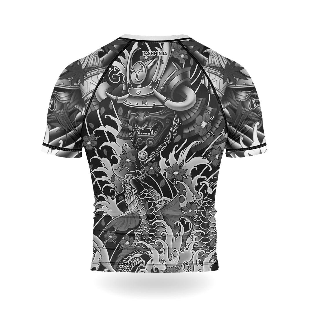 Rashninja Oni Shadows Men's Short Sleeve Rash Guard