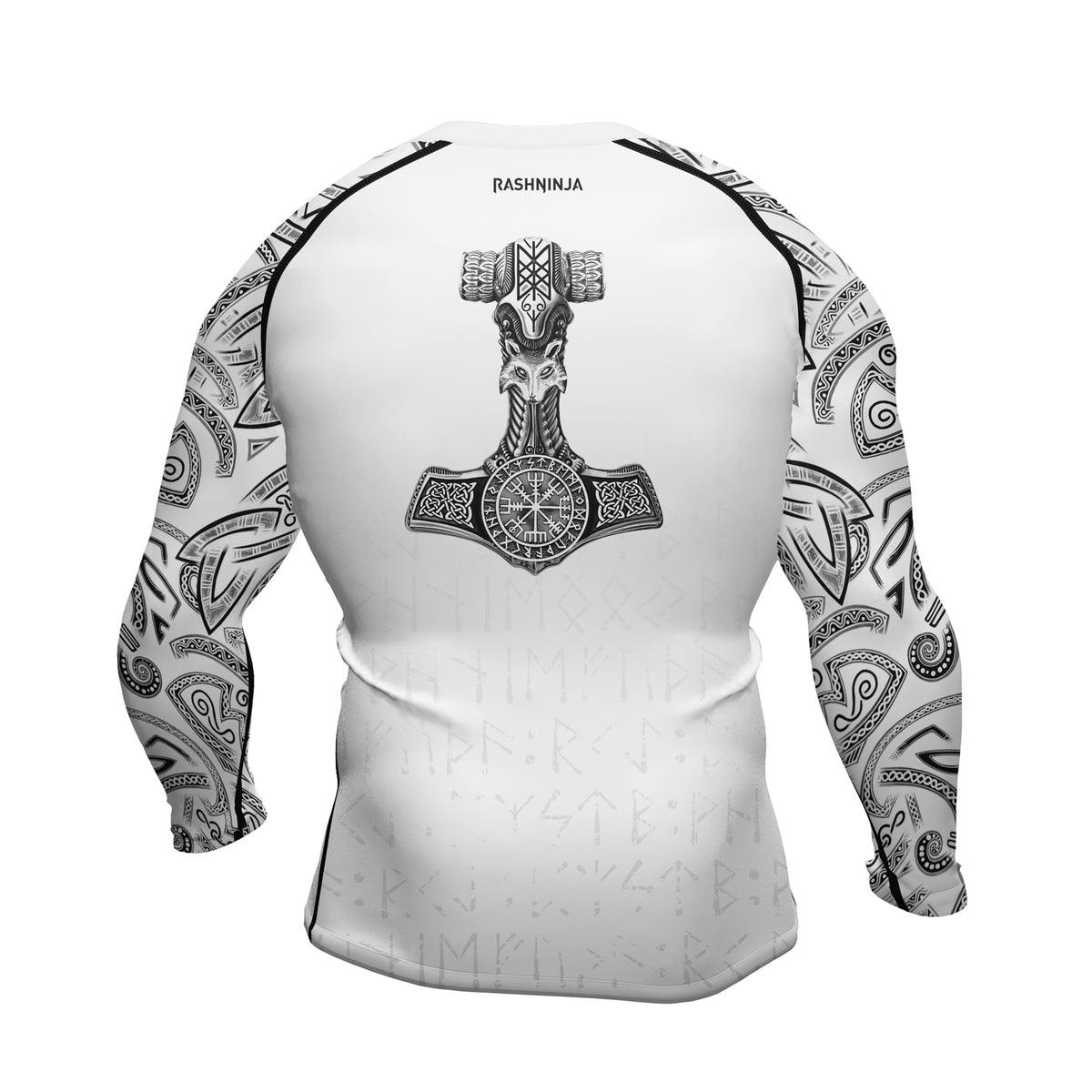 Rashninja Thor's Hammer Ranked Men's Long Sleeve Rash Guard