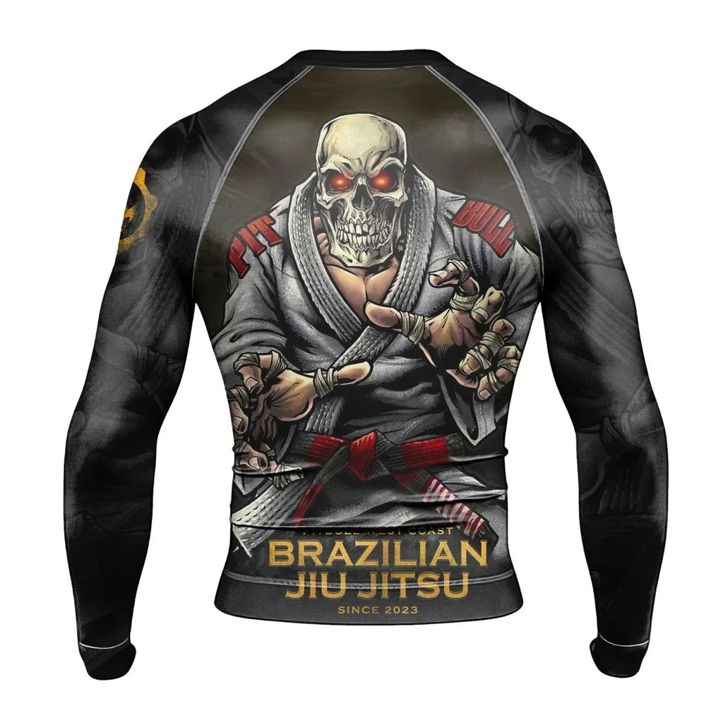 Boxing Division Men's Long Sleeve Rash Guard