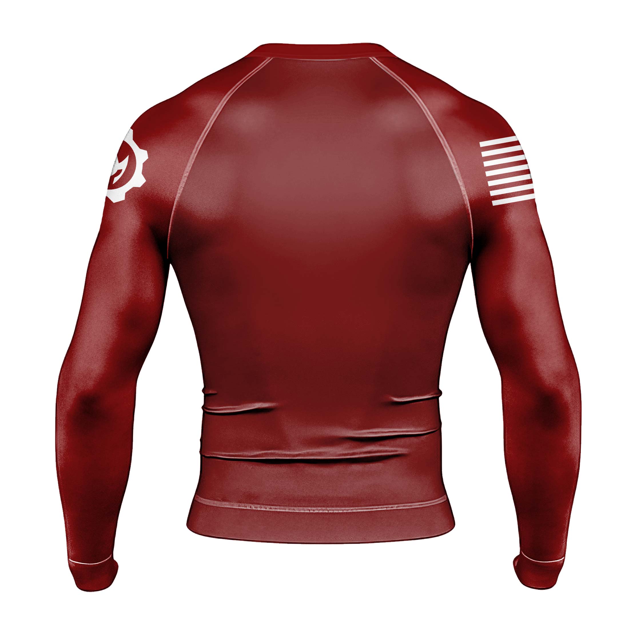 Bravery Is Action Men's Long Sleeve Rash Guard