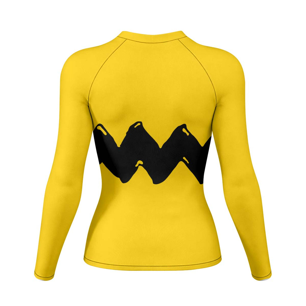 Charlie Brown Cosplay Rash Guard