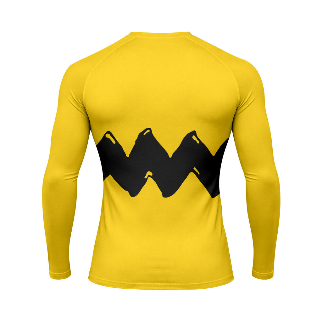 Charlie Brown Cosplay Rash Guard