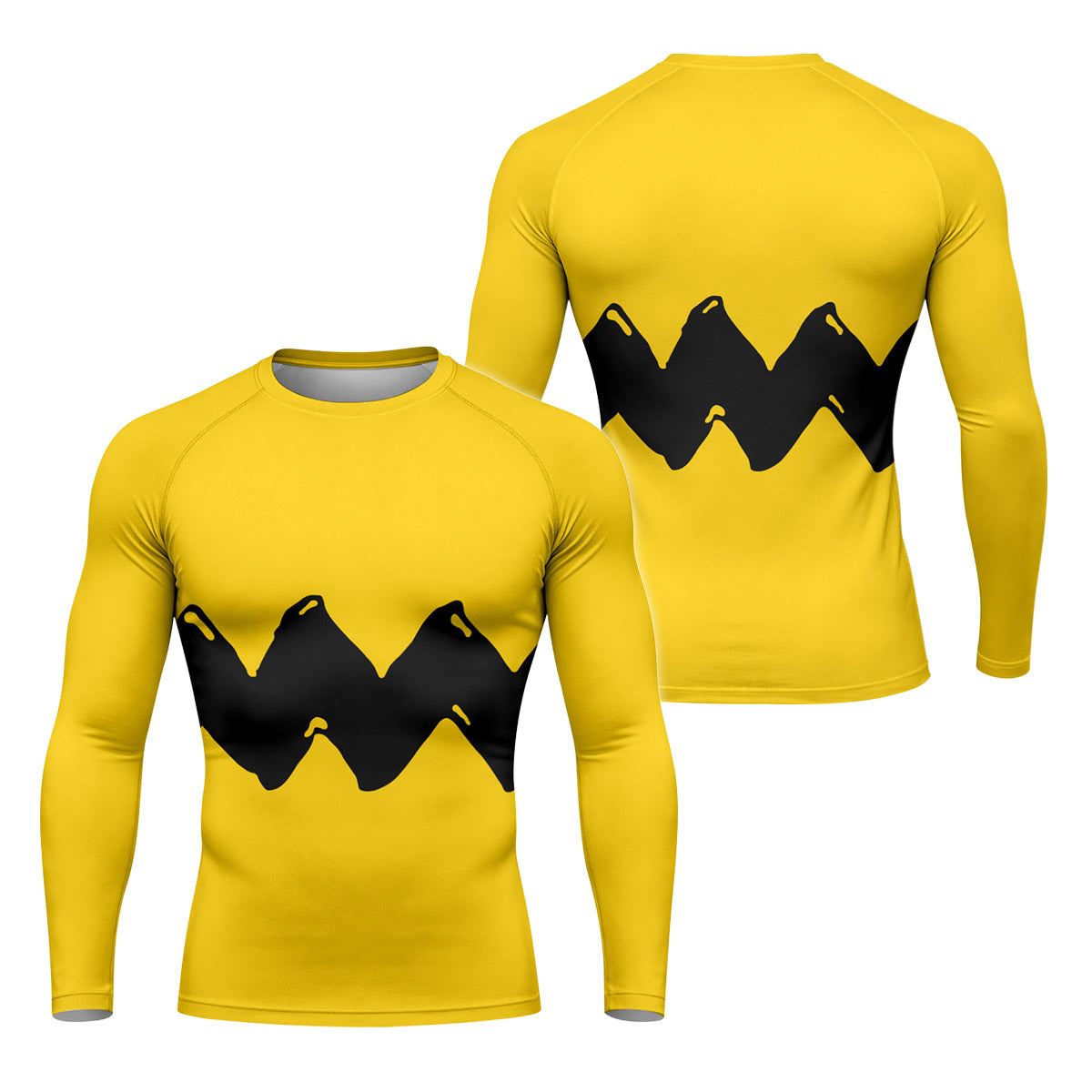 Charlie Brown Cosplay Rash Guard