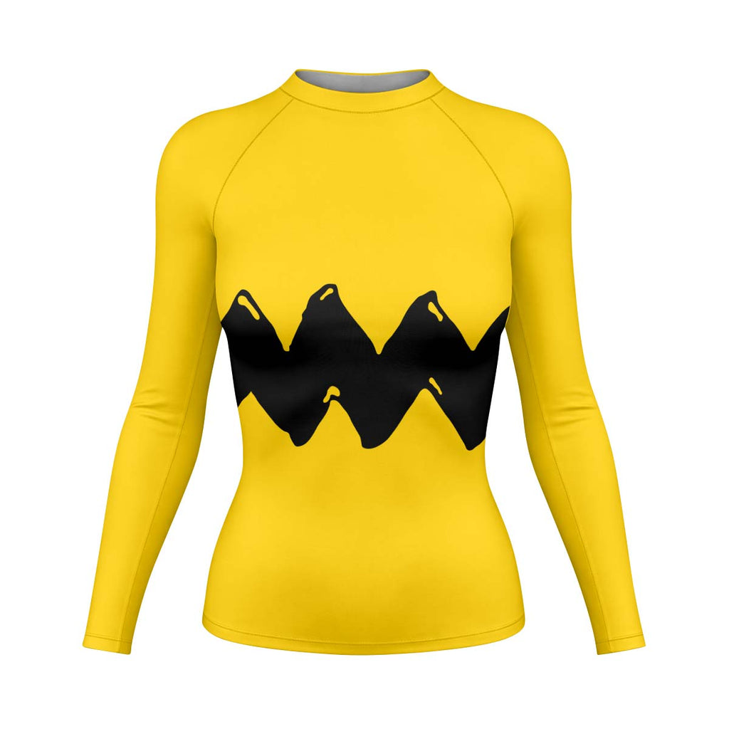 Charlie Brown Cosplay Rash Guard